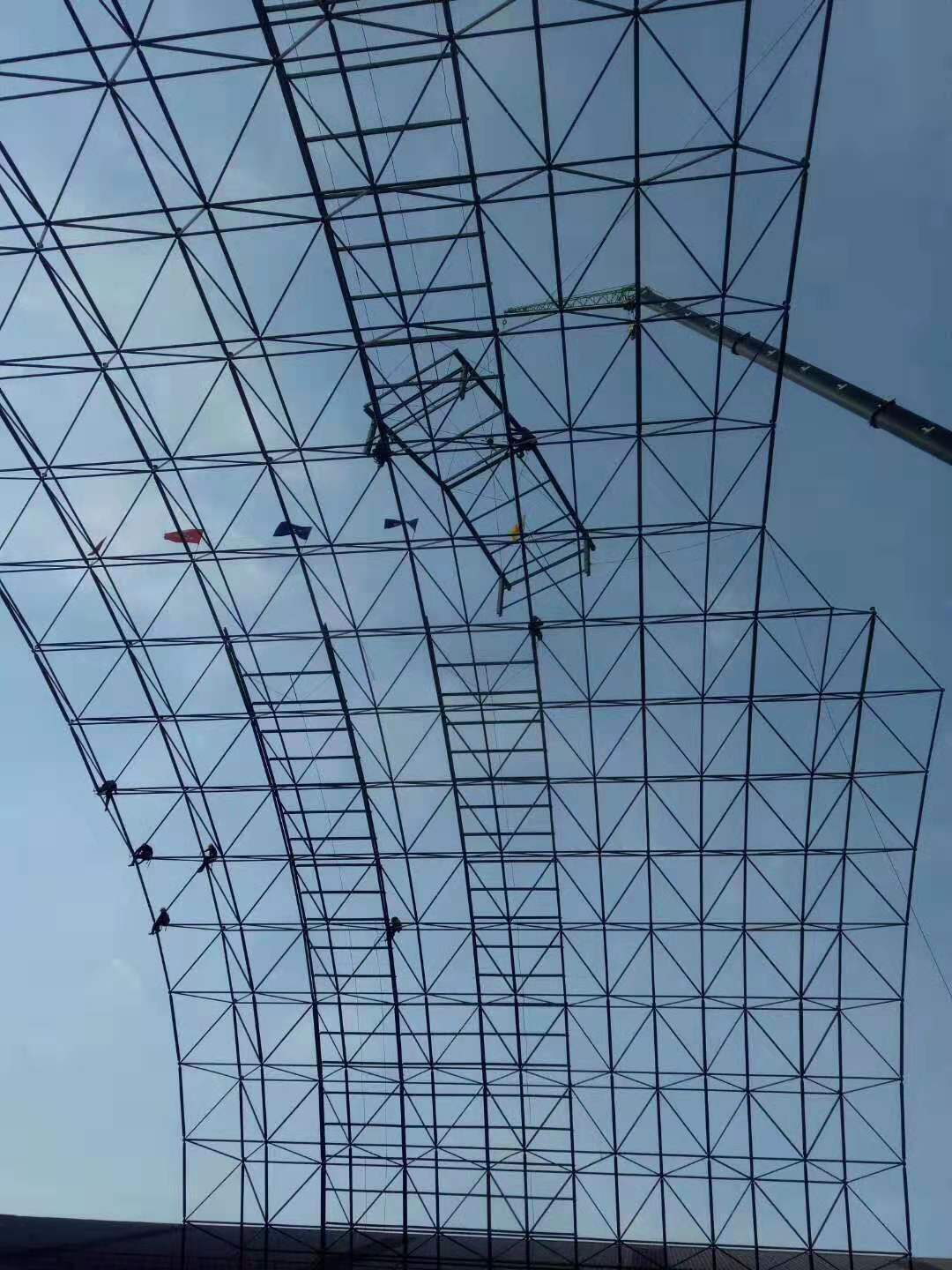 永州干煤棚网架安装